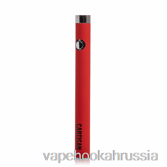 Vape Russia Cartisan Slim Button 280 510 аккумулятор красный